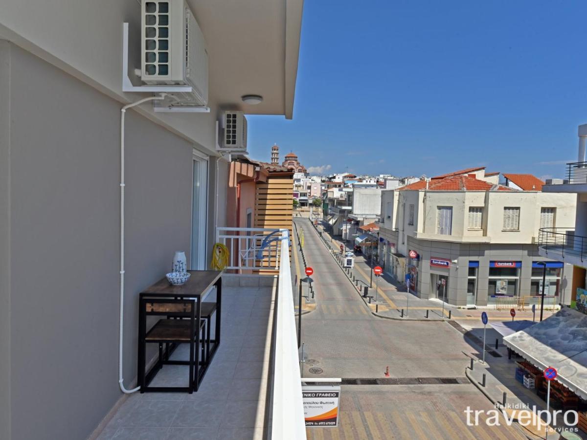 Marianthi Apartment By Rentalspro Services - Nea Moudania Halkidiki المظهر الخارجي الصورة