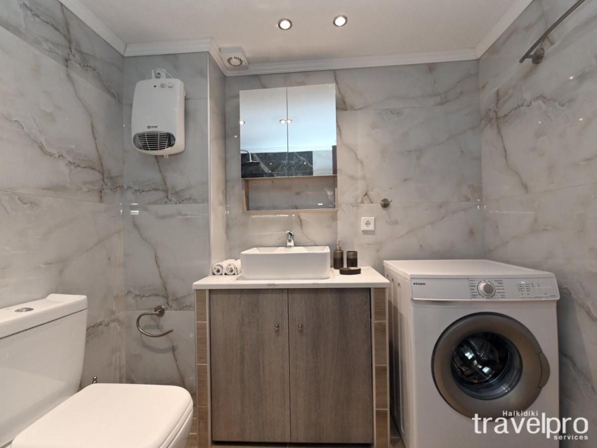 Marianthi Apartment By Rentalspro Services - Nea Moudania Halkidiki المظهر الخارجي الصورة