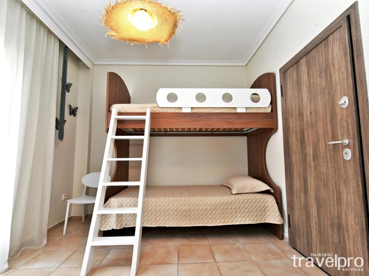 Marianthi Apartment By Rentalspro Services - Nea Moudania Halkidiki المظهر الخارجي الصورة