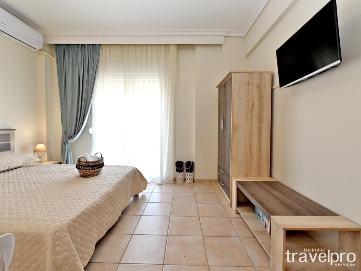 Marianthi Apartment By Rentalspro Services - Nea Moudania Halkidiki المظهر الخارجي الصورة
