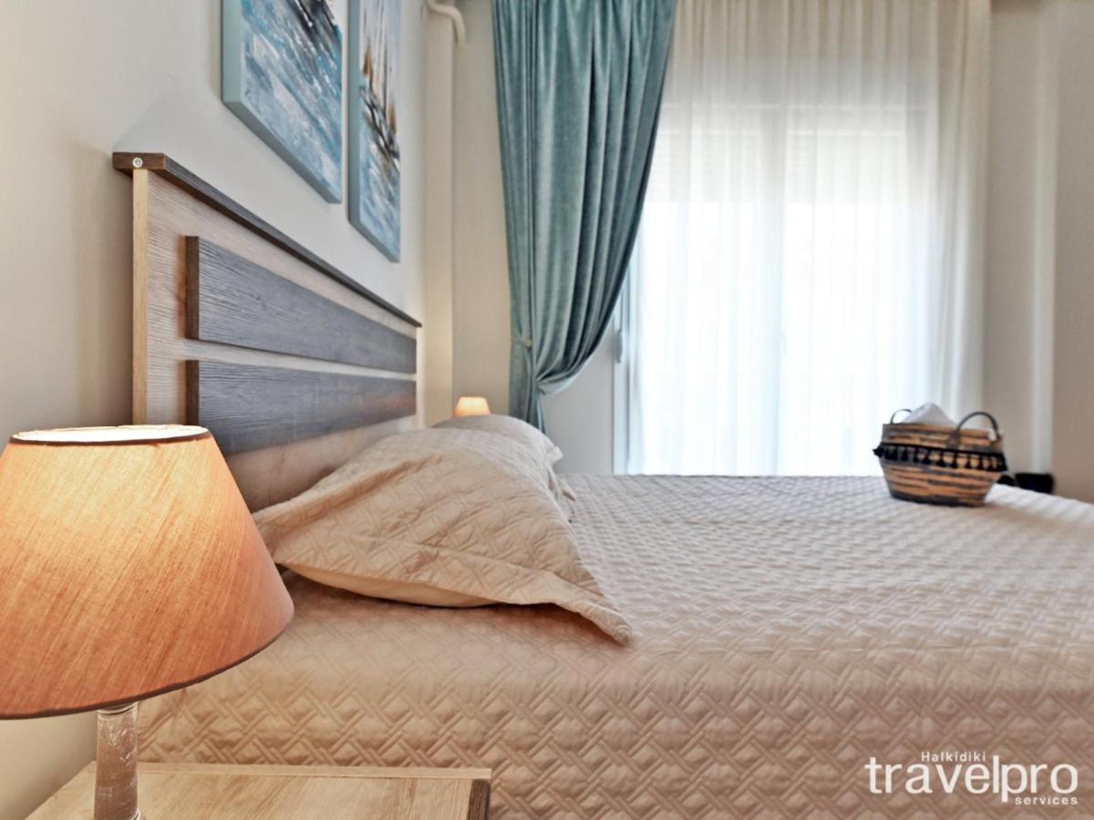 Marianthi Apartment By Rentalspro Services - Nea Moudania Halkidiki المظهر الخارجي الصورة