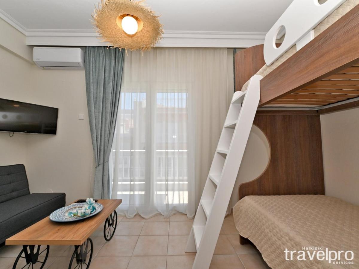 Marianthi Apartment By Rentalspro Services - Nea Moudania Halkidiki المظهر الخارجي الصورة
