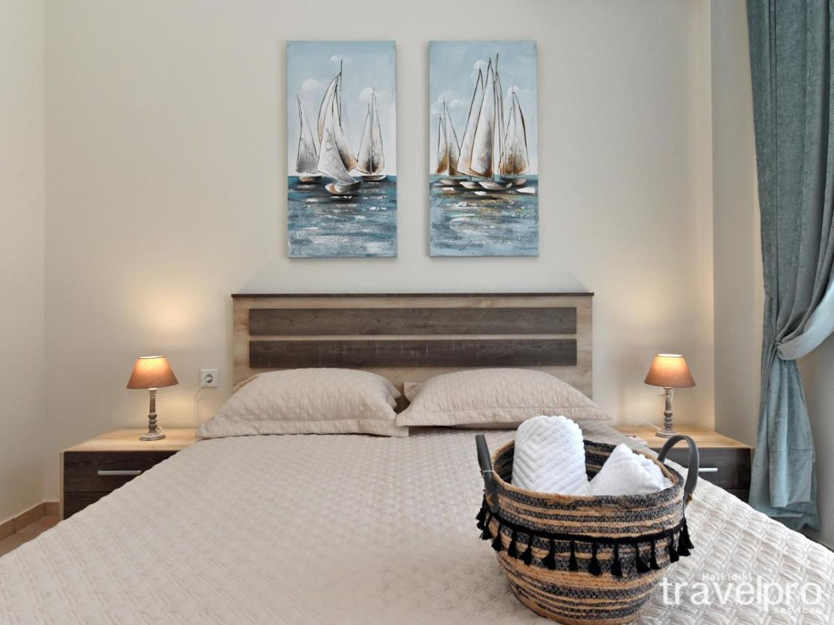 Marianthi Apartment By Rentalspro Services - Nea Moudania Halkidiki المظهر الخارجي الصورة